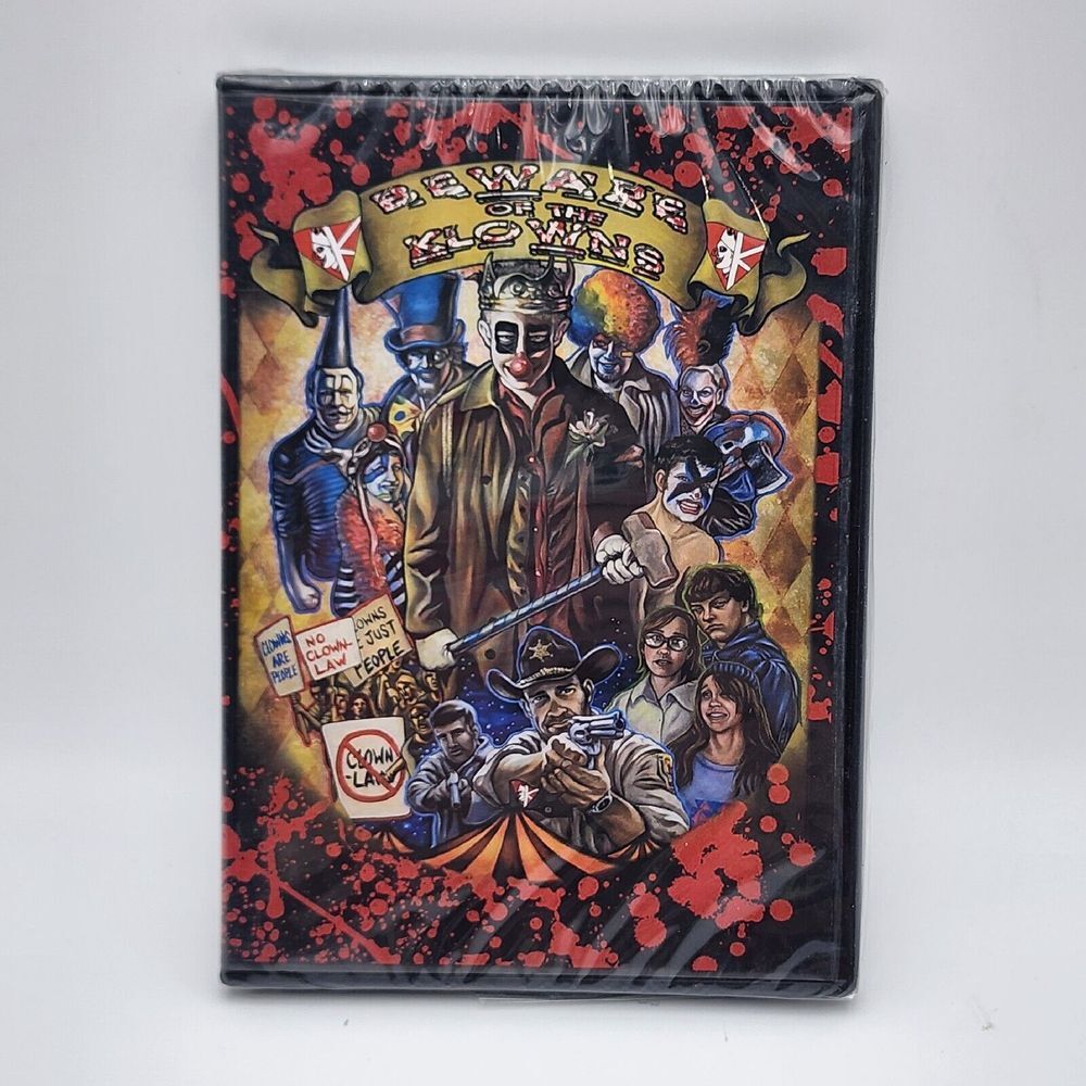 BEWARE OF THE KLOWNS NEW DVD Horror‎ Comedy movie